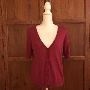 Croft & Barrow short sleeve cardigan